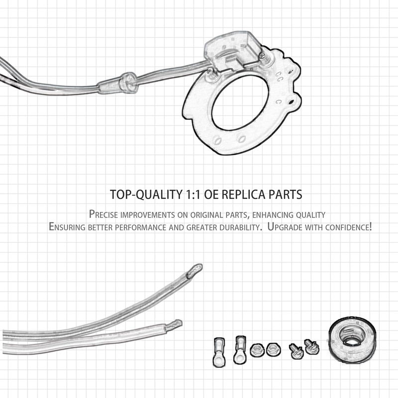 RigidWire Store 1244A Electronic Ignition Module Kit Waterproof Compatible with Ford Tractors 2N 9N 8N 500-800 Series V4 4 Cylinder 12V Replace OE 311185 8N12127B FDN12127A FAC12127D - Image 5